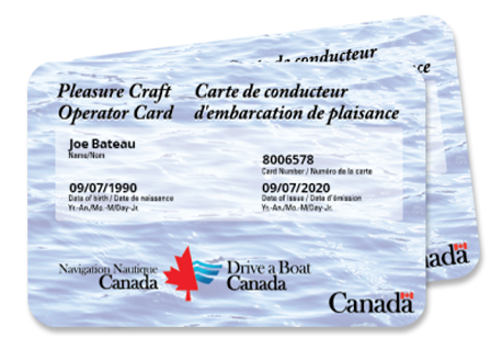 Get your official Pleasure Craft Operator Card