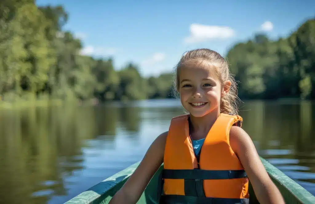 Girl-wearing-life-jacket