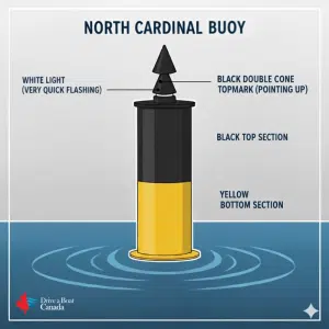 North Cardinal buoys 