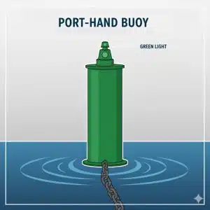 Port hand buoys 